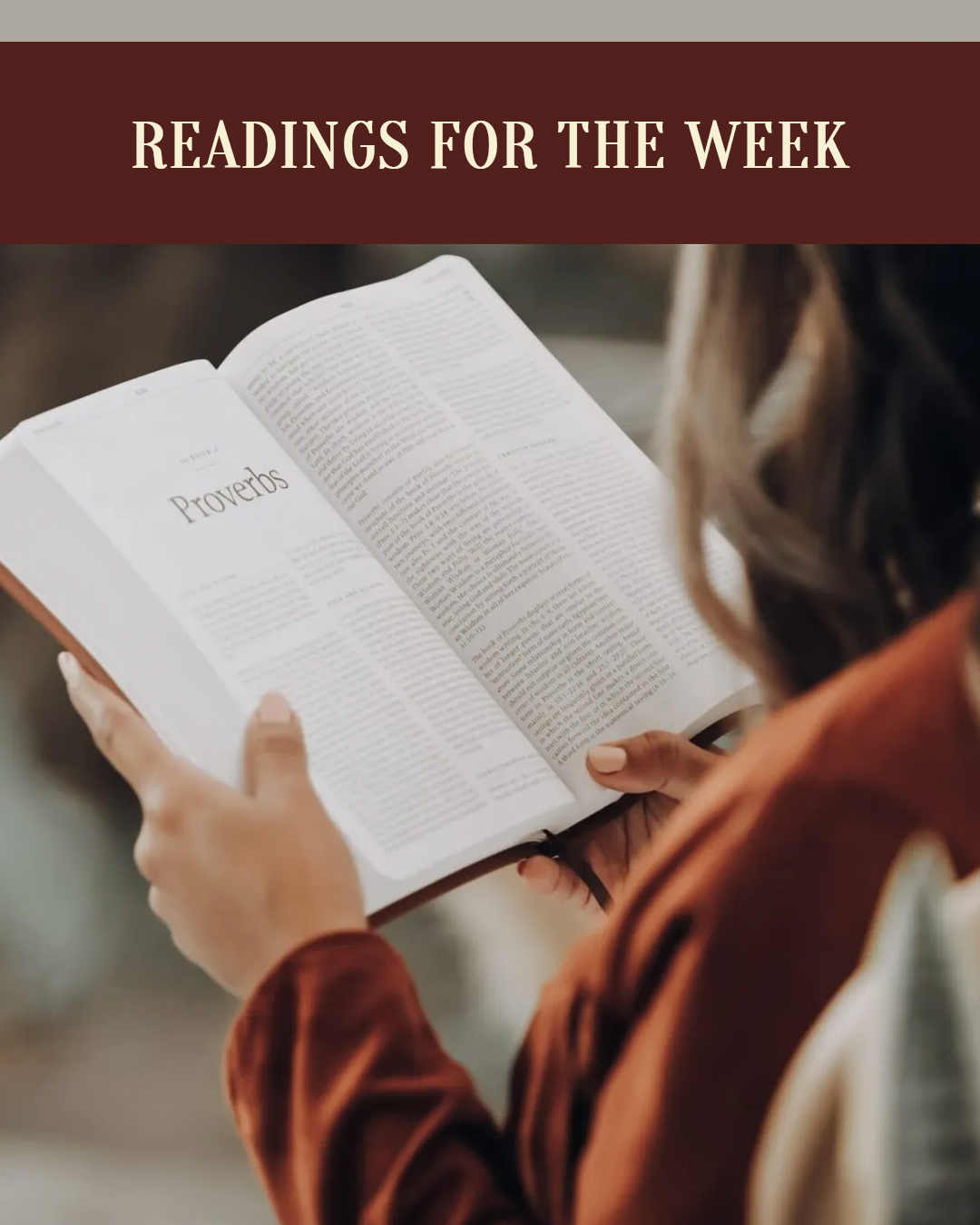 Readings for the Week                                                                                                                                                                                                                                                                                       
