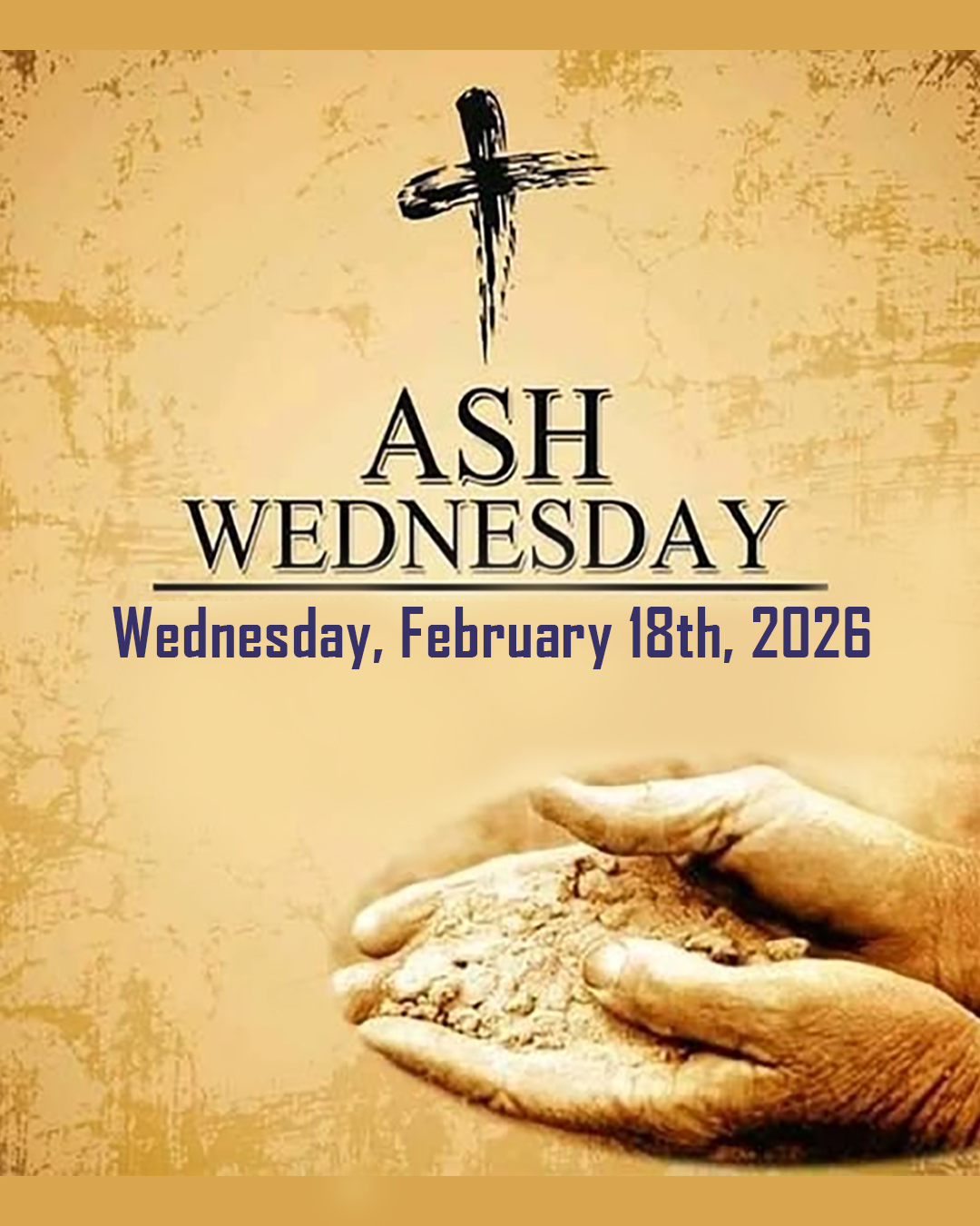 Ash Wednesday                                                                                                                                                                                                                                                                                               