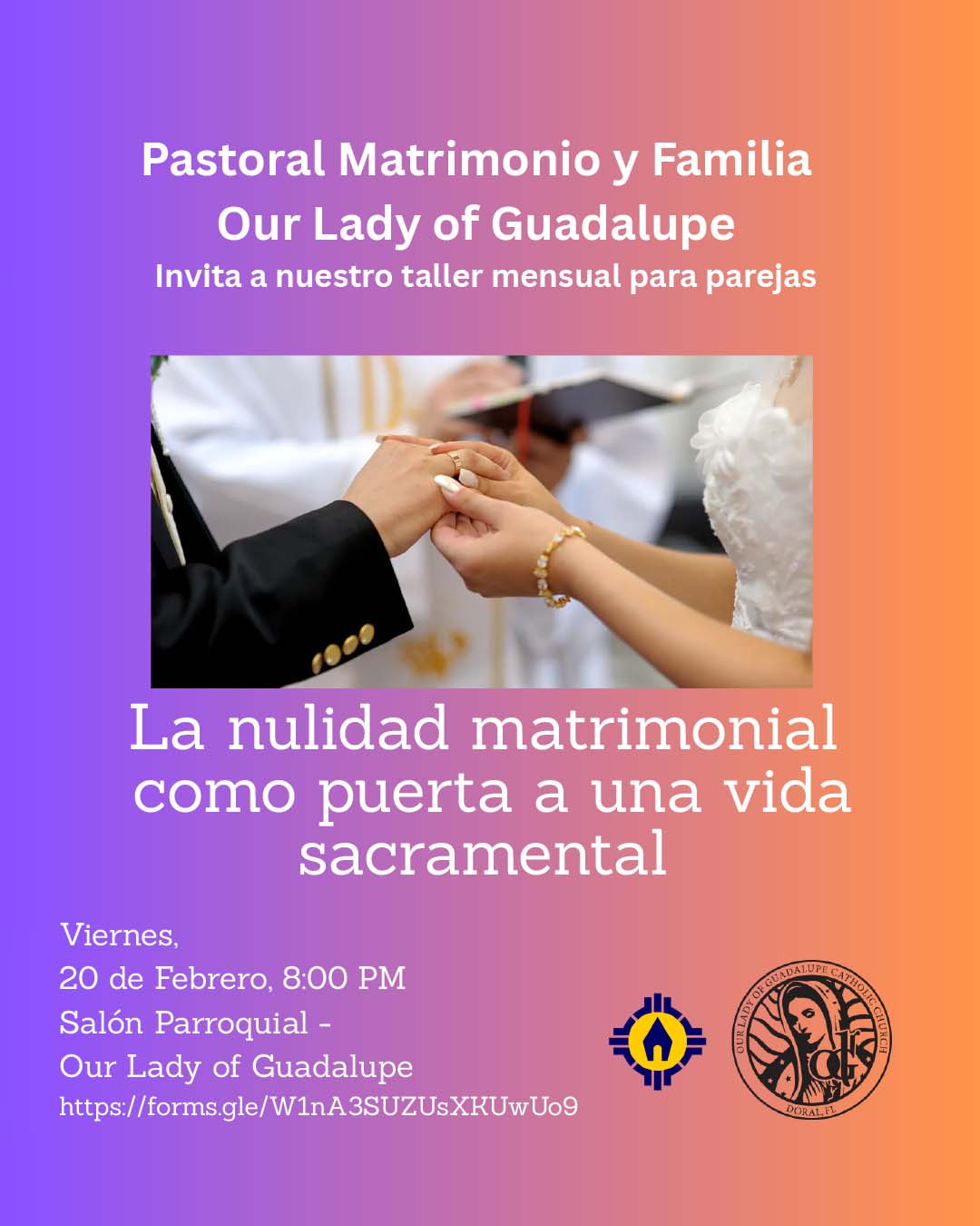 Pastoral Matrimonio y Familia                                                                                                                                                                                                                                                                               