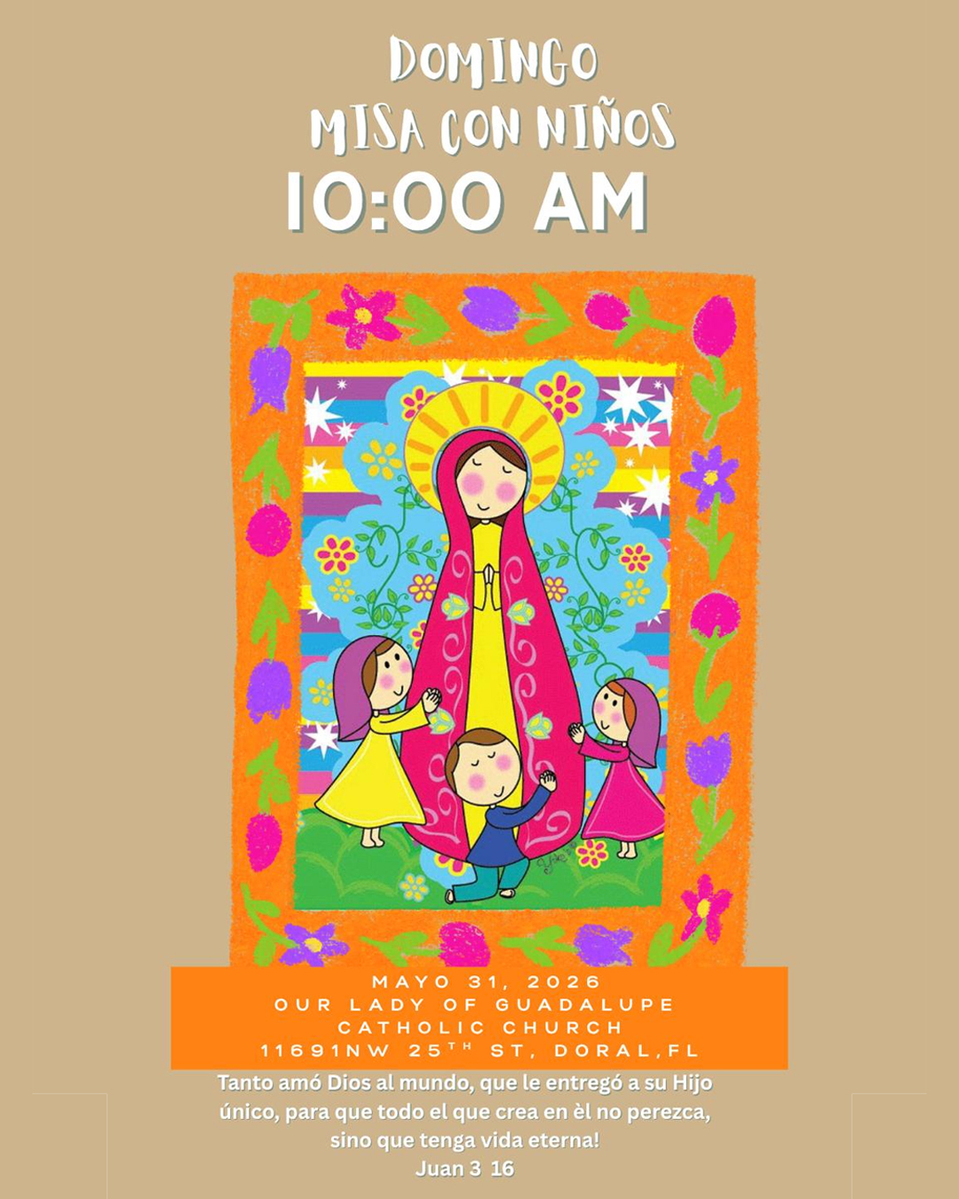 Misa con Niños                                                                                                                                                                                                                                                                                             