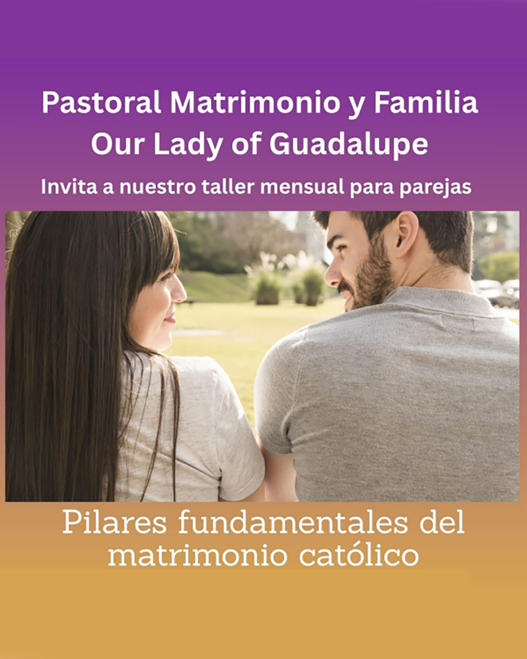 Taller mensual para parejas                                                                                                                                                                                                                                                                                 