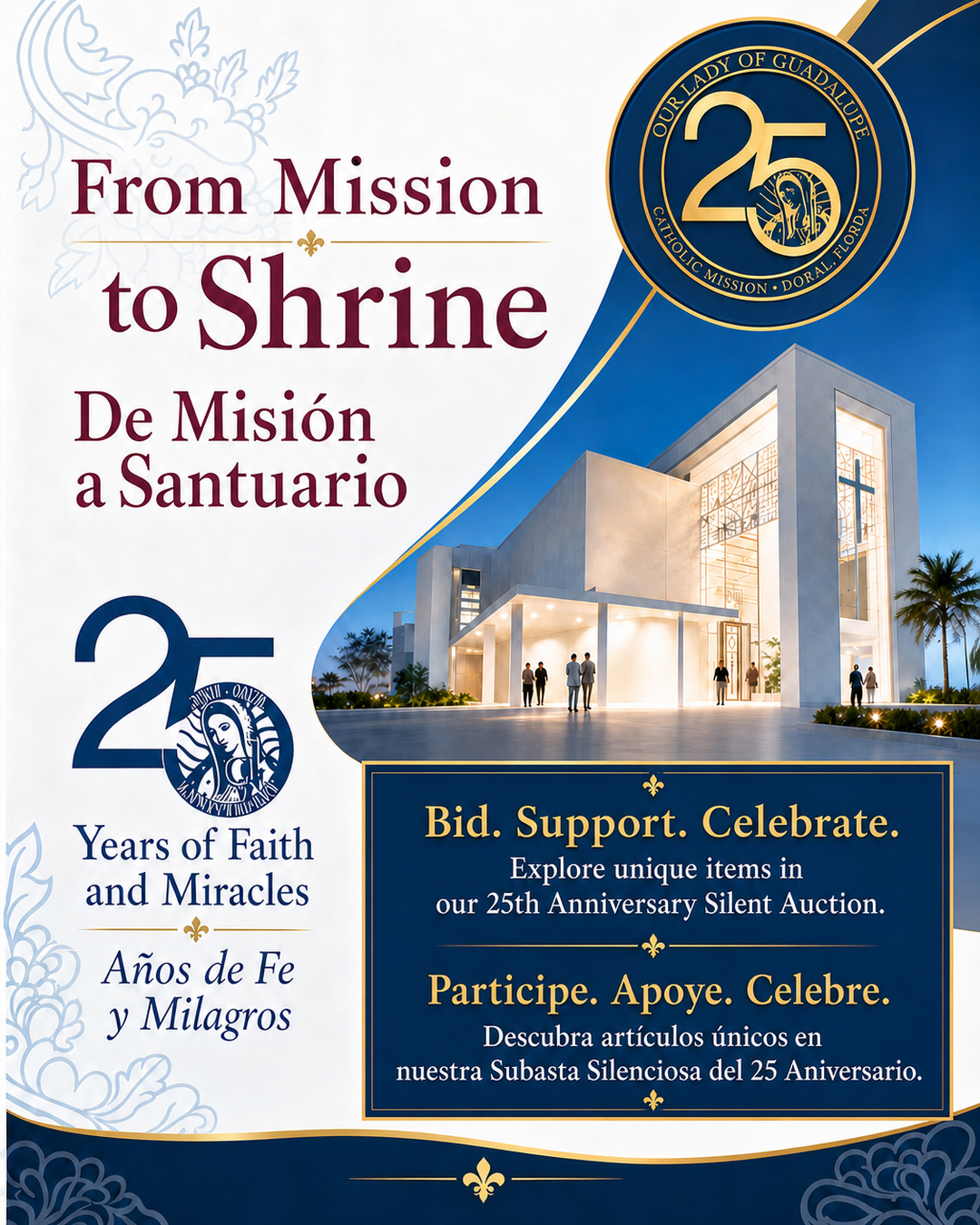 Our Lady of Guadalupe 25th Anniversary                                                                                                                                                                                                                                                                      