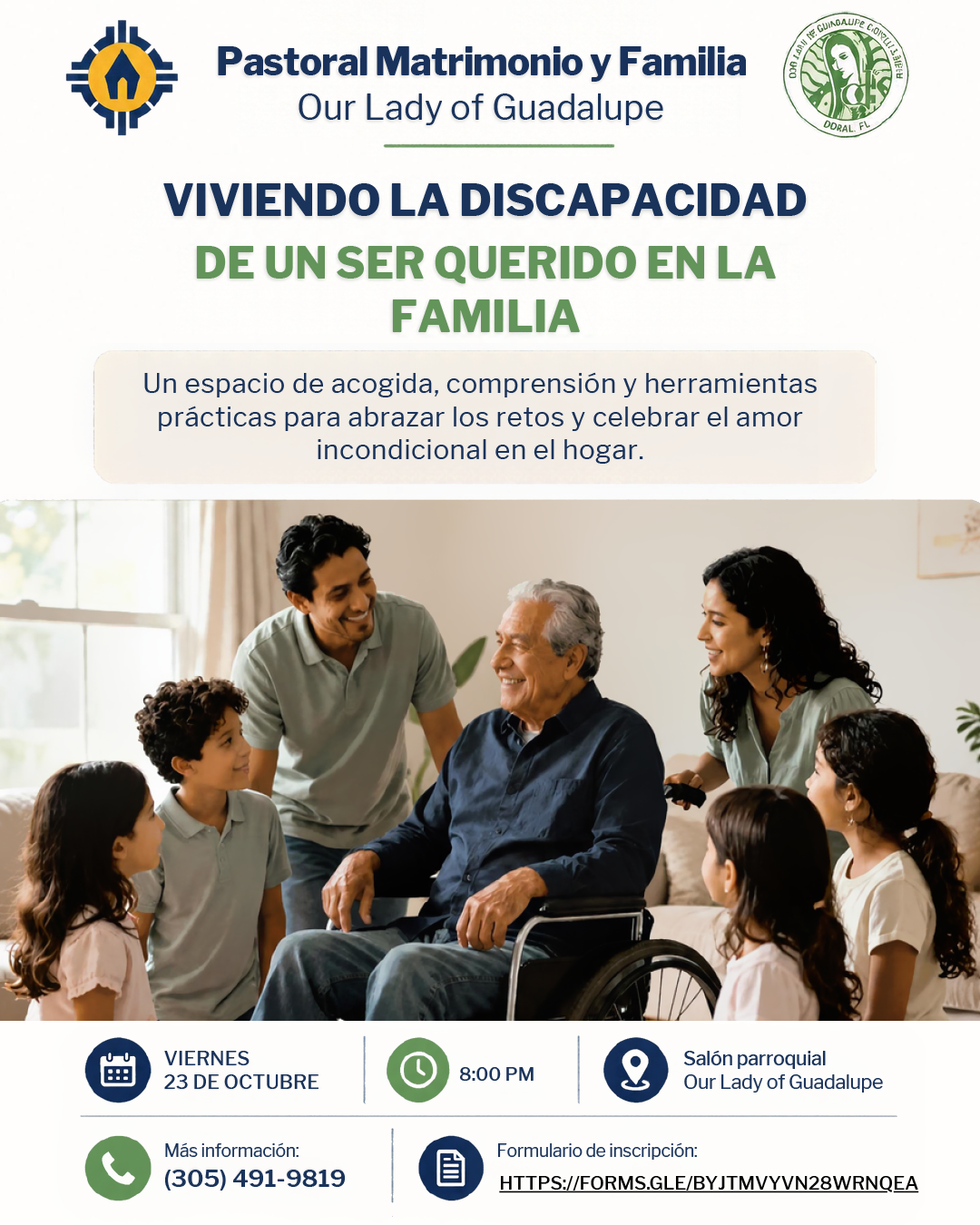 Pastoral Matrimonio y Familia