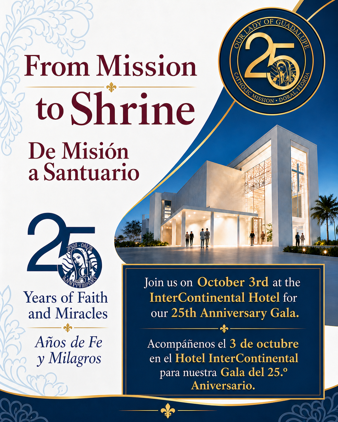 Our Lady of Guadalupe 25th Anniversary